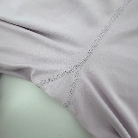 Fabletics Women XXL Oasis PureLuxe High-Waisted 7/8 Legging Lilac Athleisure Gym - Picture 5 of 8